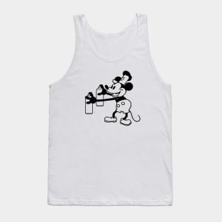 STEAMBOAT WILLIE - Graffiti style (1 color) Tank Top